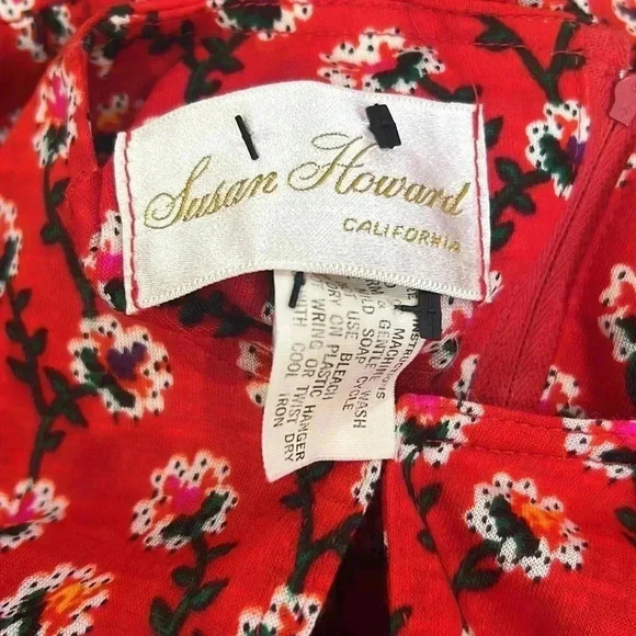 Vintage Susan Howard Dress Excellent Condition XS - Picture 4 of 4